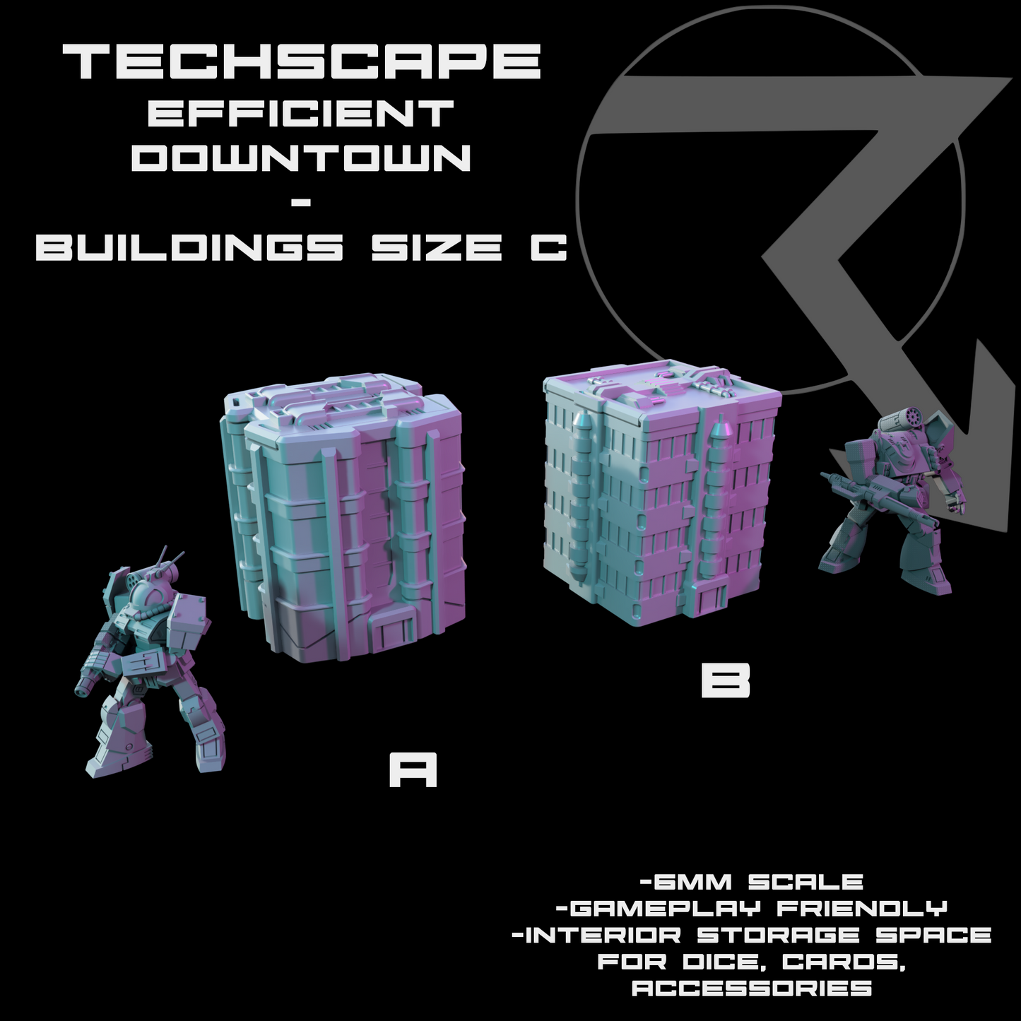TECHSCAPE: Efficient Downtown (Free)