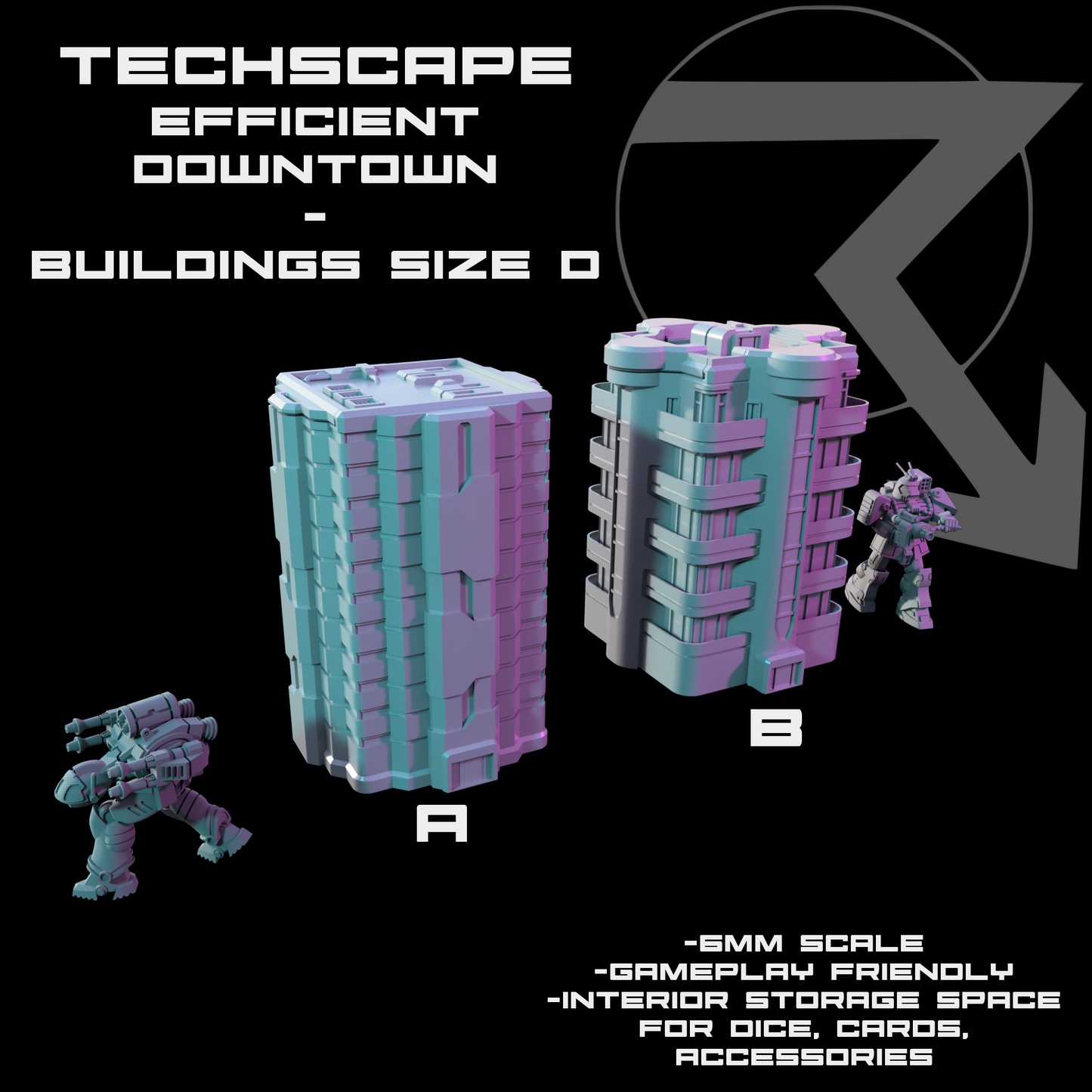 TECHSCAPE: Efficient Downtown (Free)