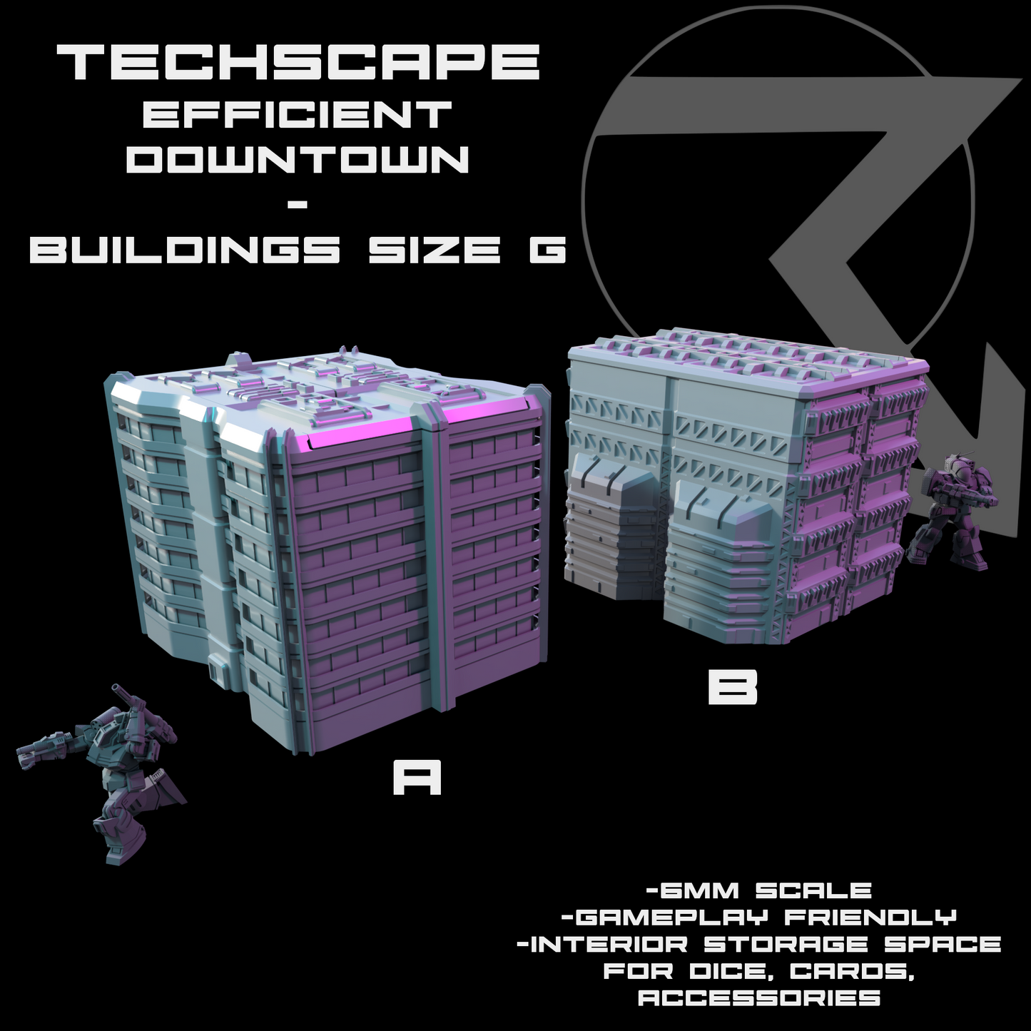 TECHSCAPE: Efficient Downtown (Free)