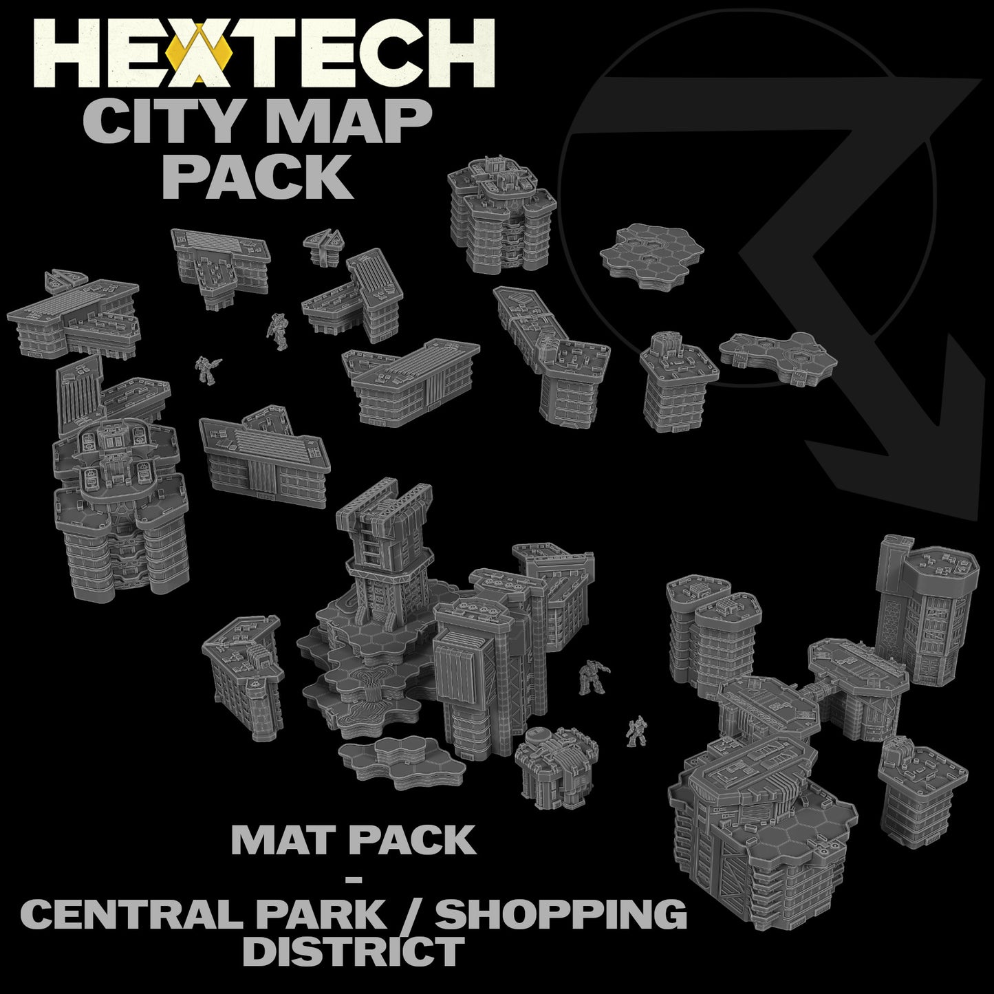 HEXTECH: City Map Pack - BT City Map Compatible