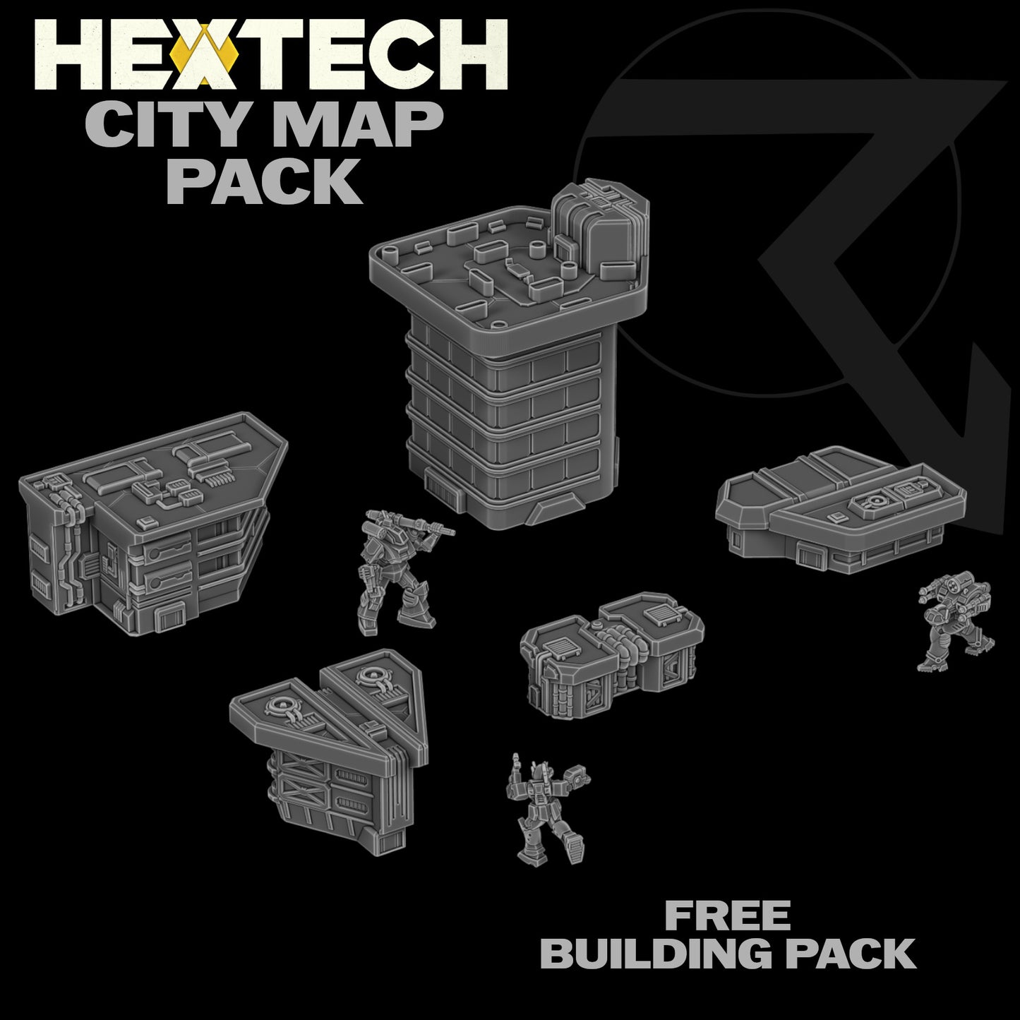 HEXTECH: City Map Pack - BT City Map Compatible