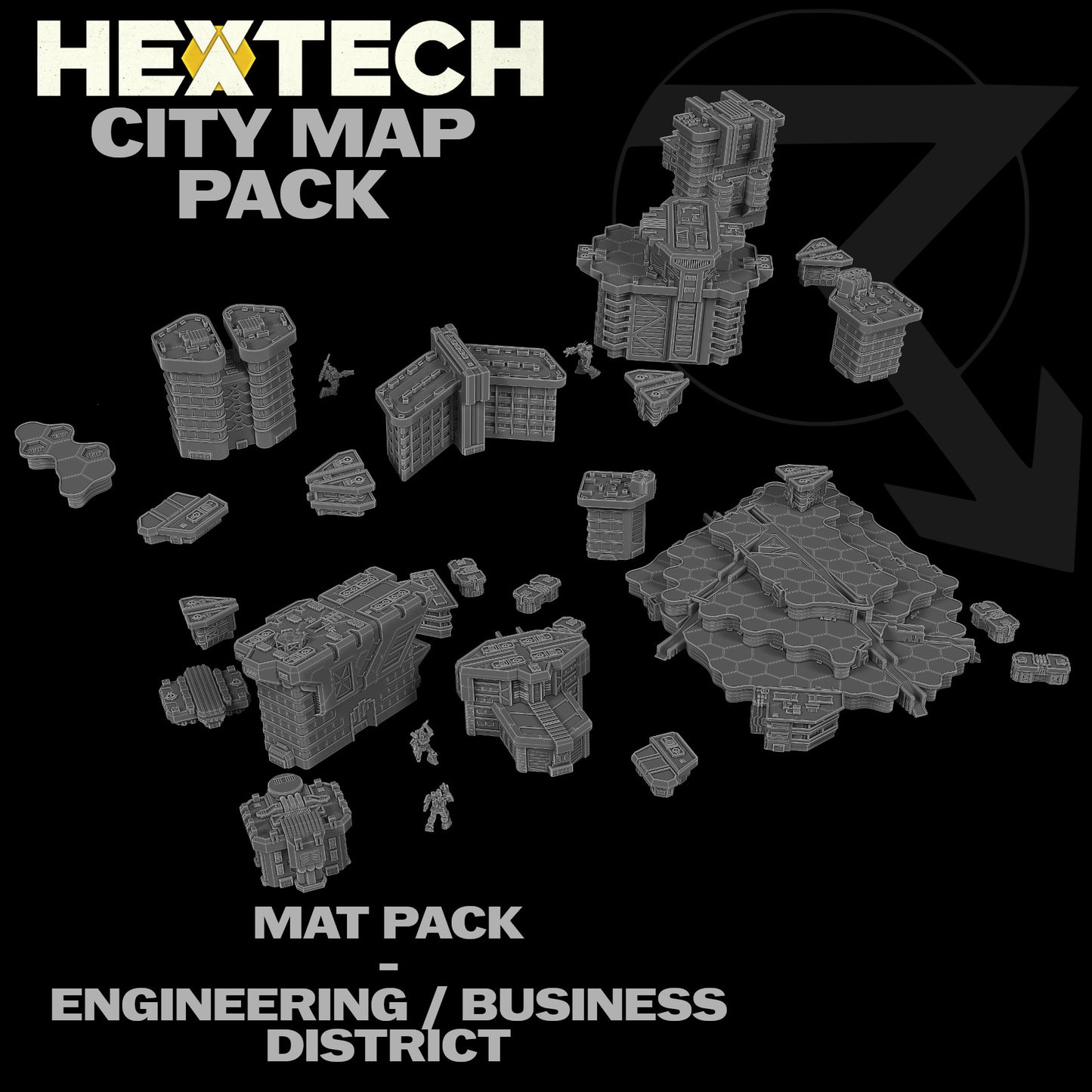 HEXTECH: City Map Pack - BT City Map Compatible