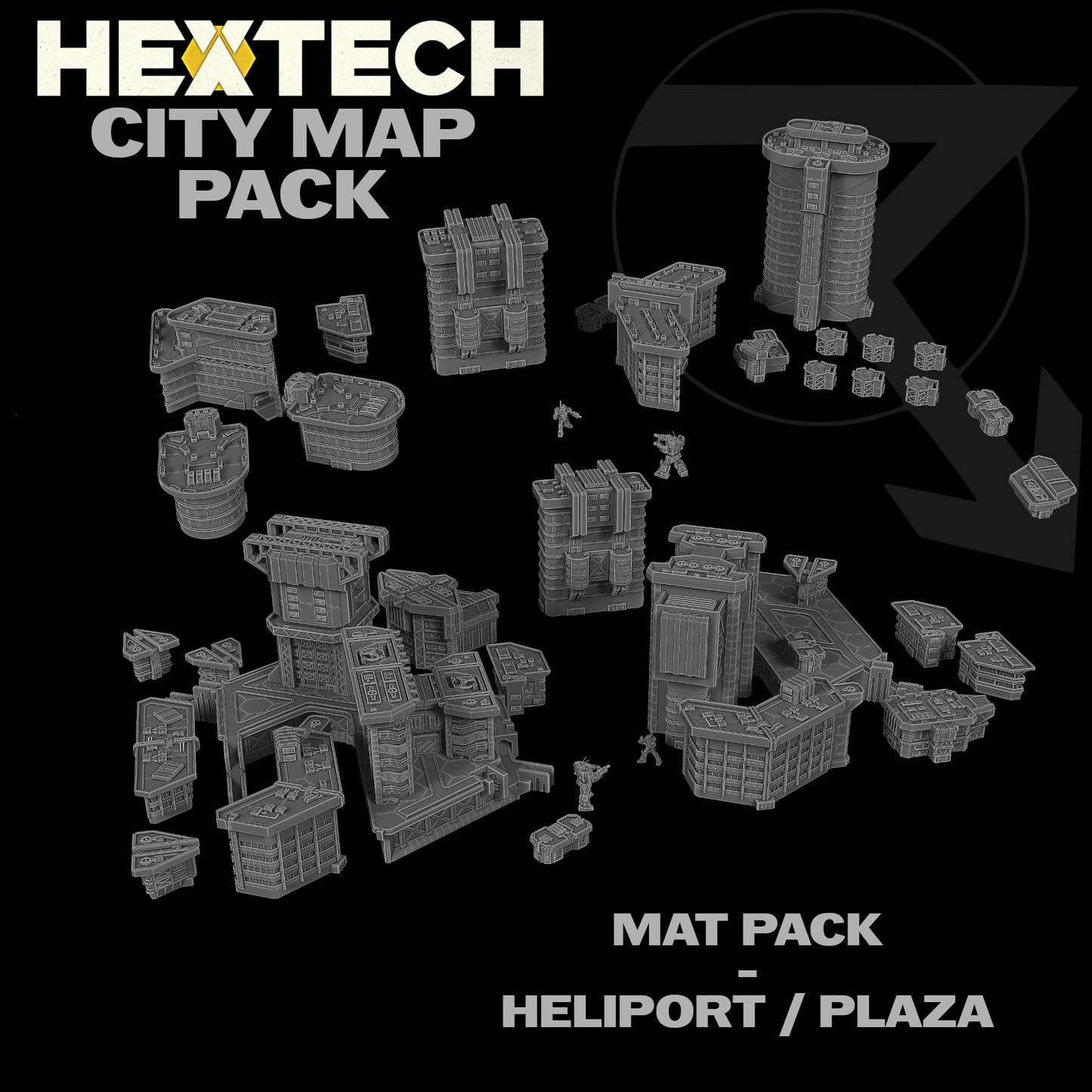 HEXTECH: City Map Pack - BT City Map Compatible