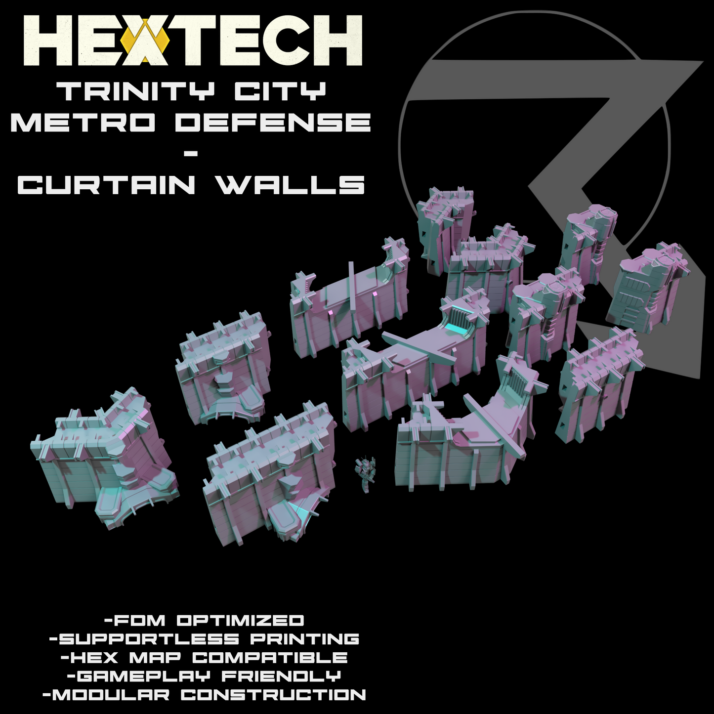 HEXTECH: Trinity City - Metro Defense Expansion