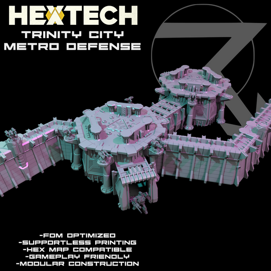 HEXTECH: Trinity City - Metro Defense Expansion