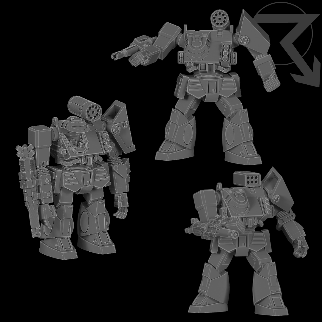 RETROTECH: "Hasty" Heavy Mech (FREE)