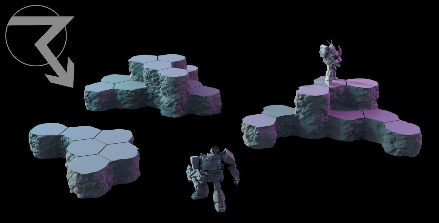 HEXTECH: Hex Hills - Grasslands Map Pack Compatible