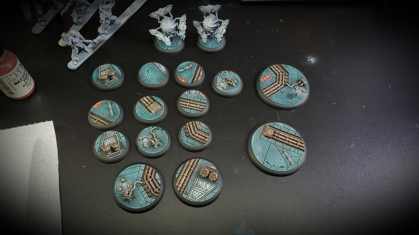 Miniature Bases: Far Future Industrial