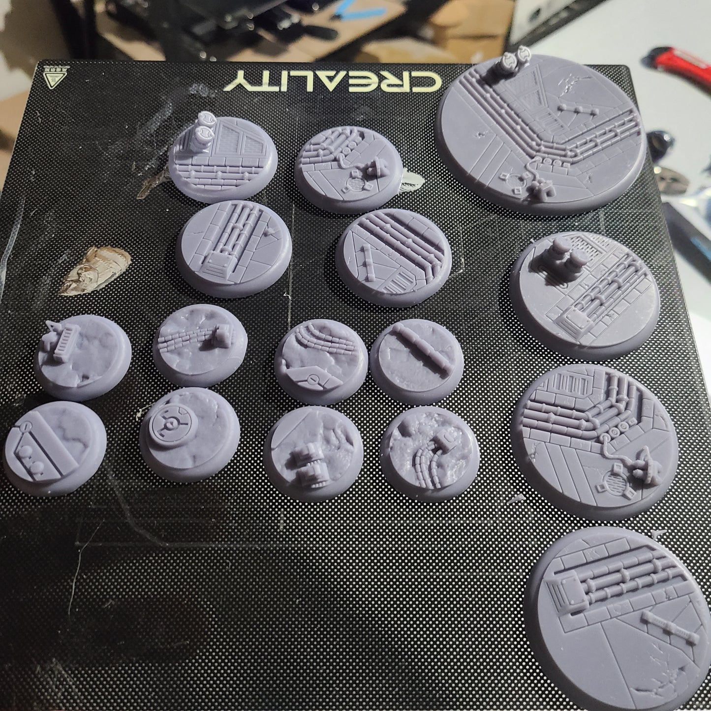 Miniature Bases: Far Future Industrial
