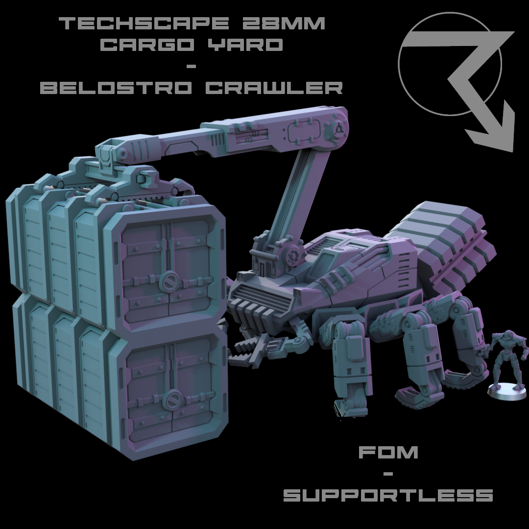 TECHSCAPE: Cargo Yard (28mm)