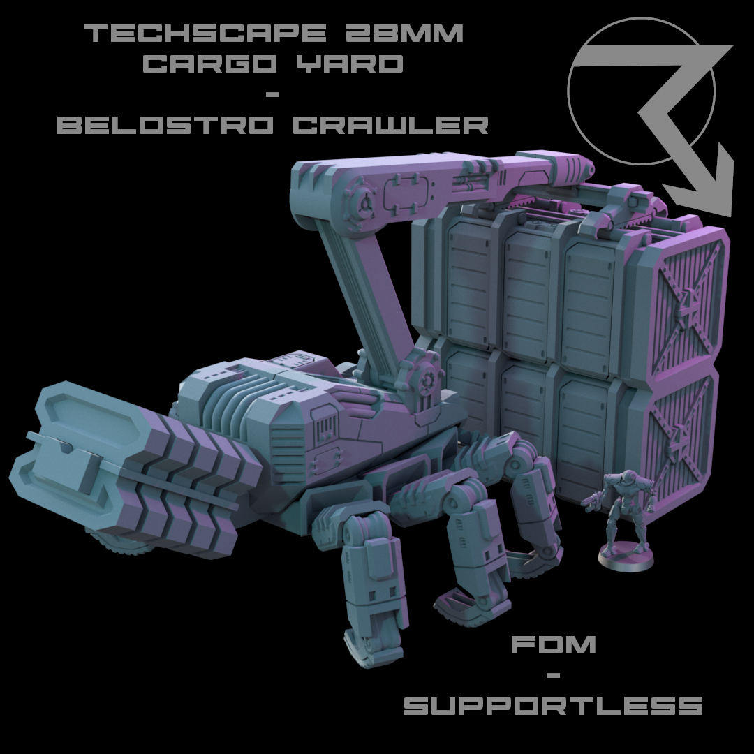 TECHSCAPE: Cargo Yard (28mm)