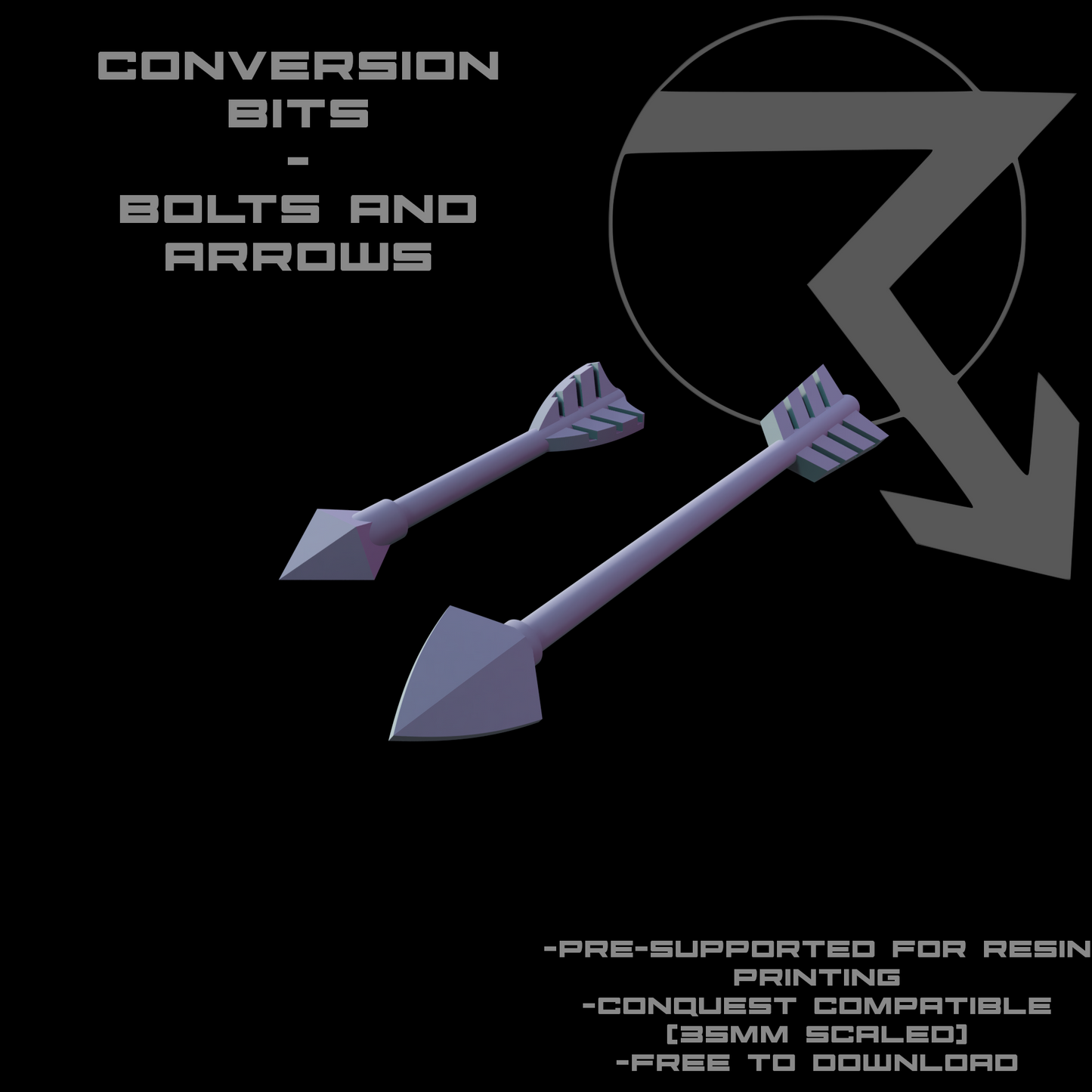 Conversion Bits - Human Bolts and Arrows (Conquest)
