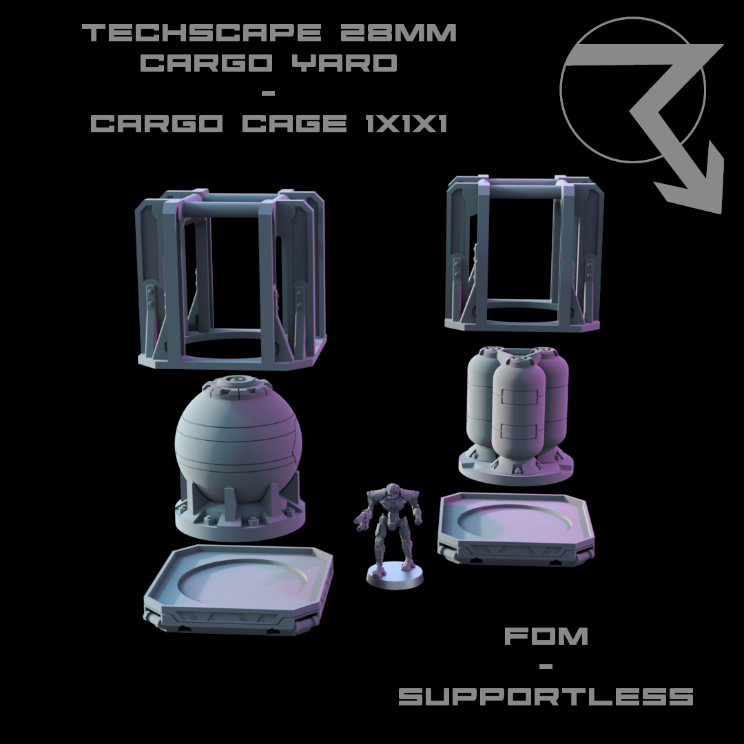 TECHSCAPE: Cargo Yard (28mm)