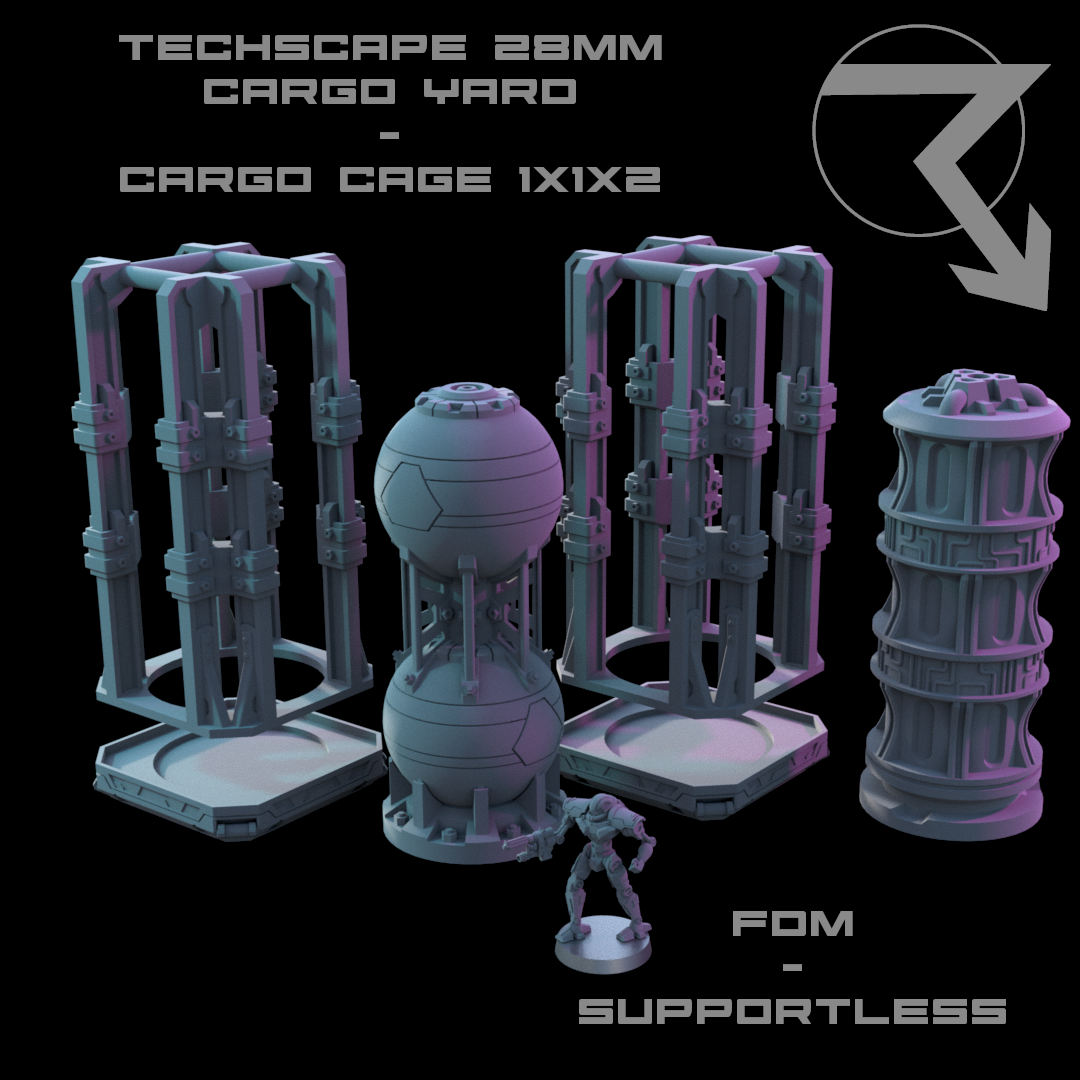 TECHSCAPE: Cargo Yard (28mm)