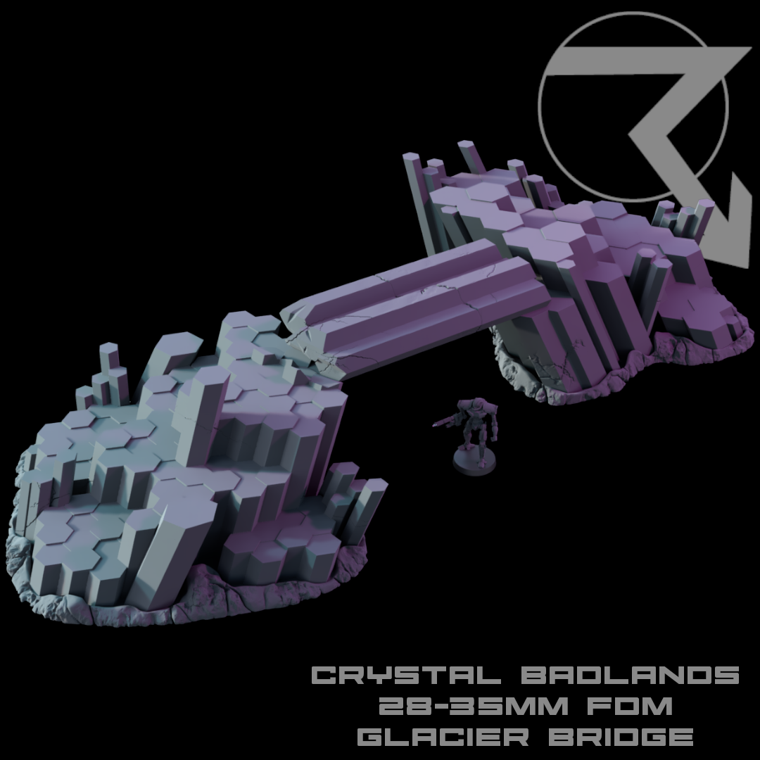 TECHSCAPE: Crystal Badlands (28mm)
