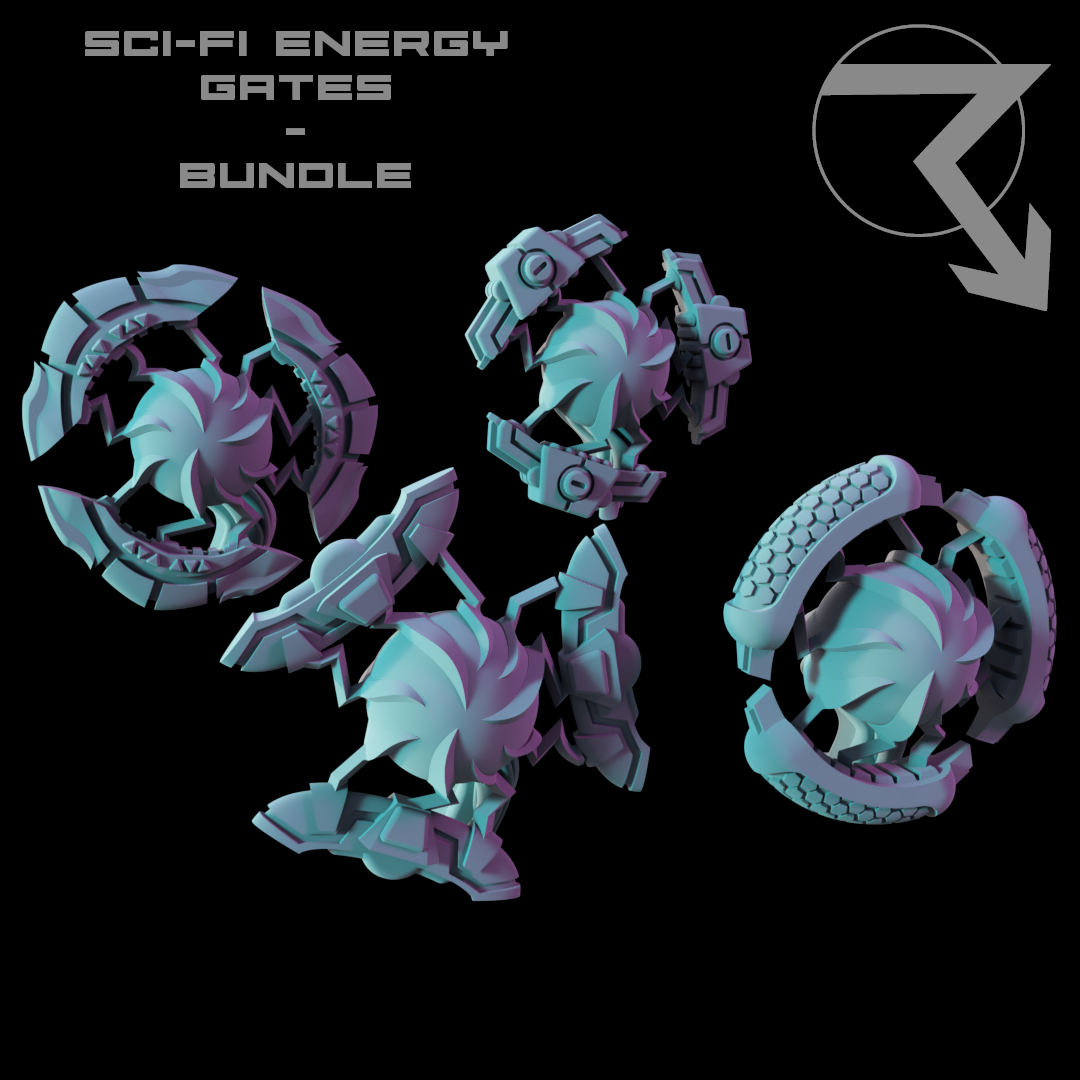 Sci-Fi Energy Gates