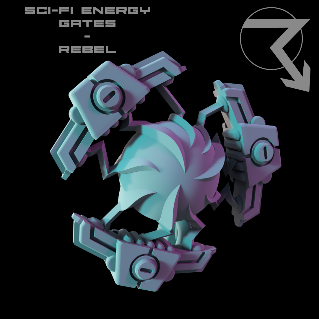 Sci-Fi Energy Gates