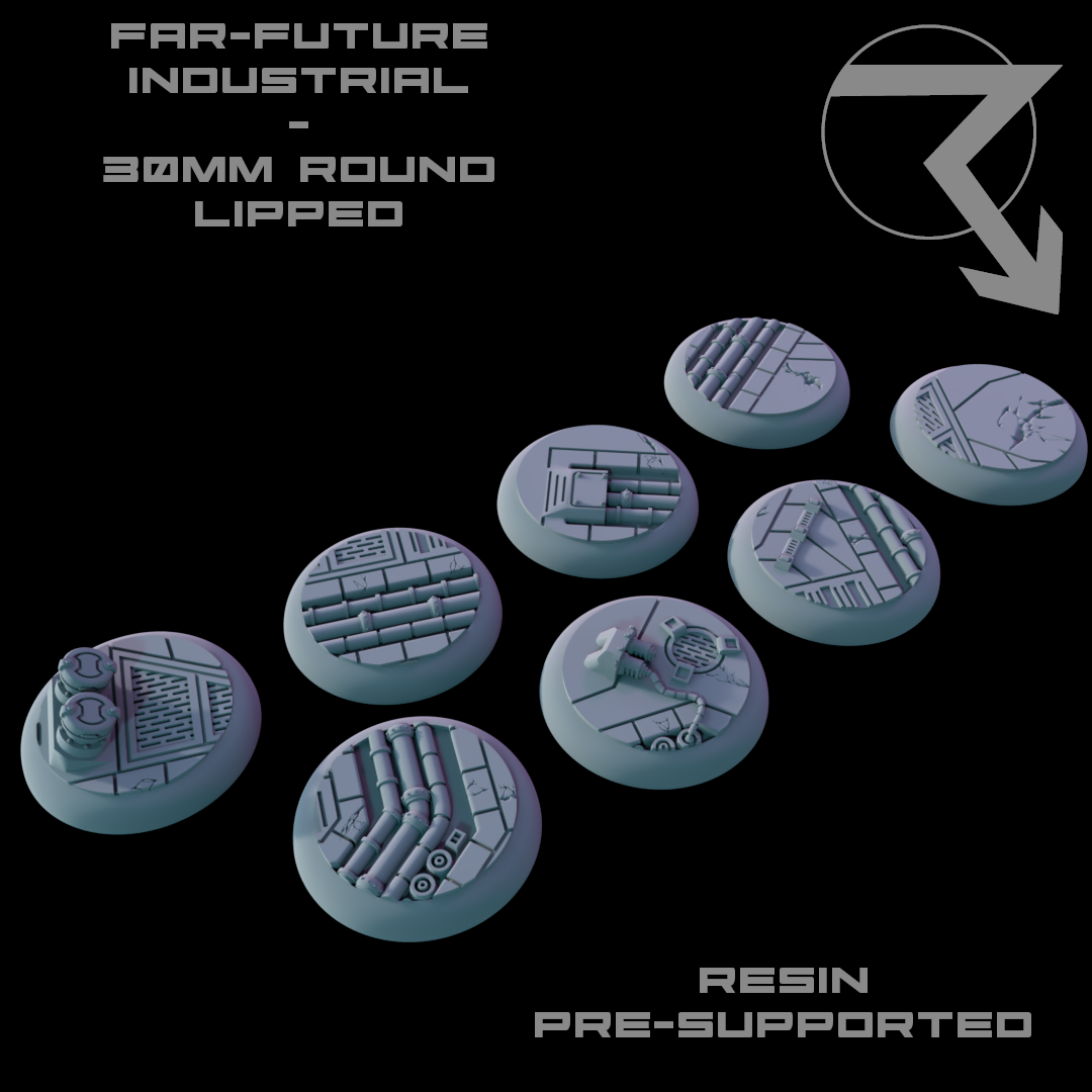 Miniature Bases: Far Future Industrial