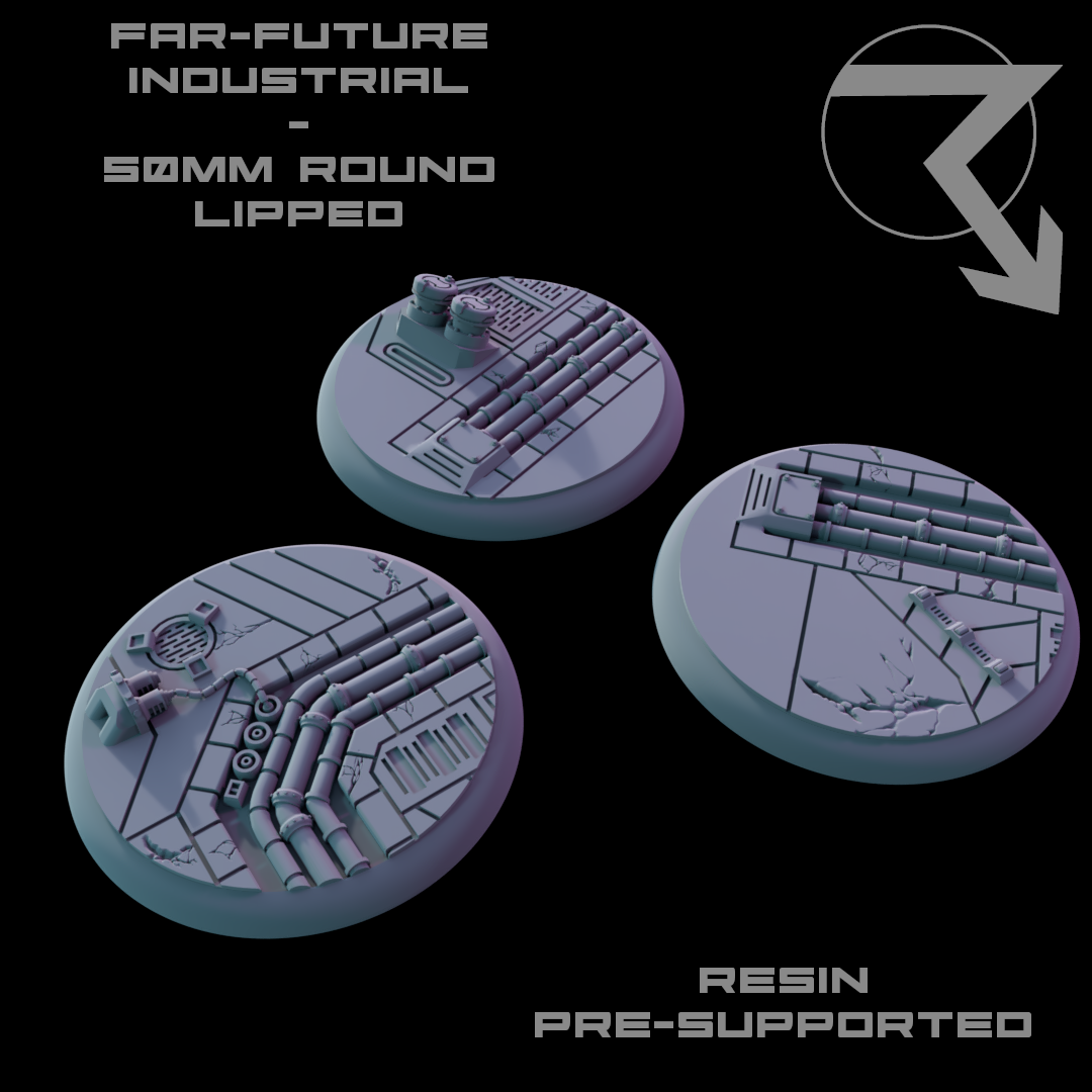 Miniature Bases: Far Future Industrial