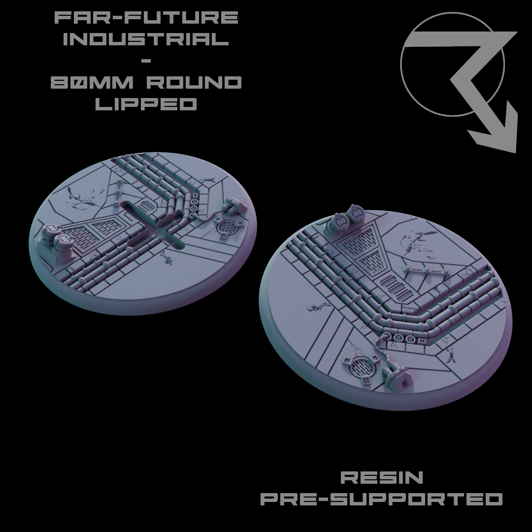 Miniature Bases: Far Future Industrial