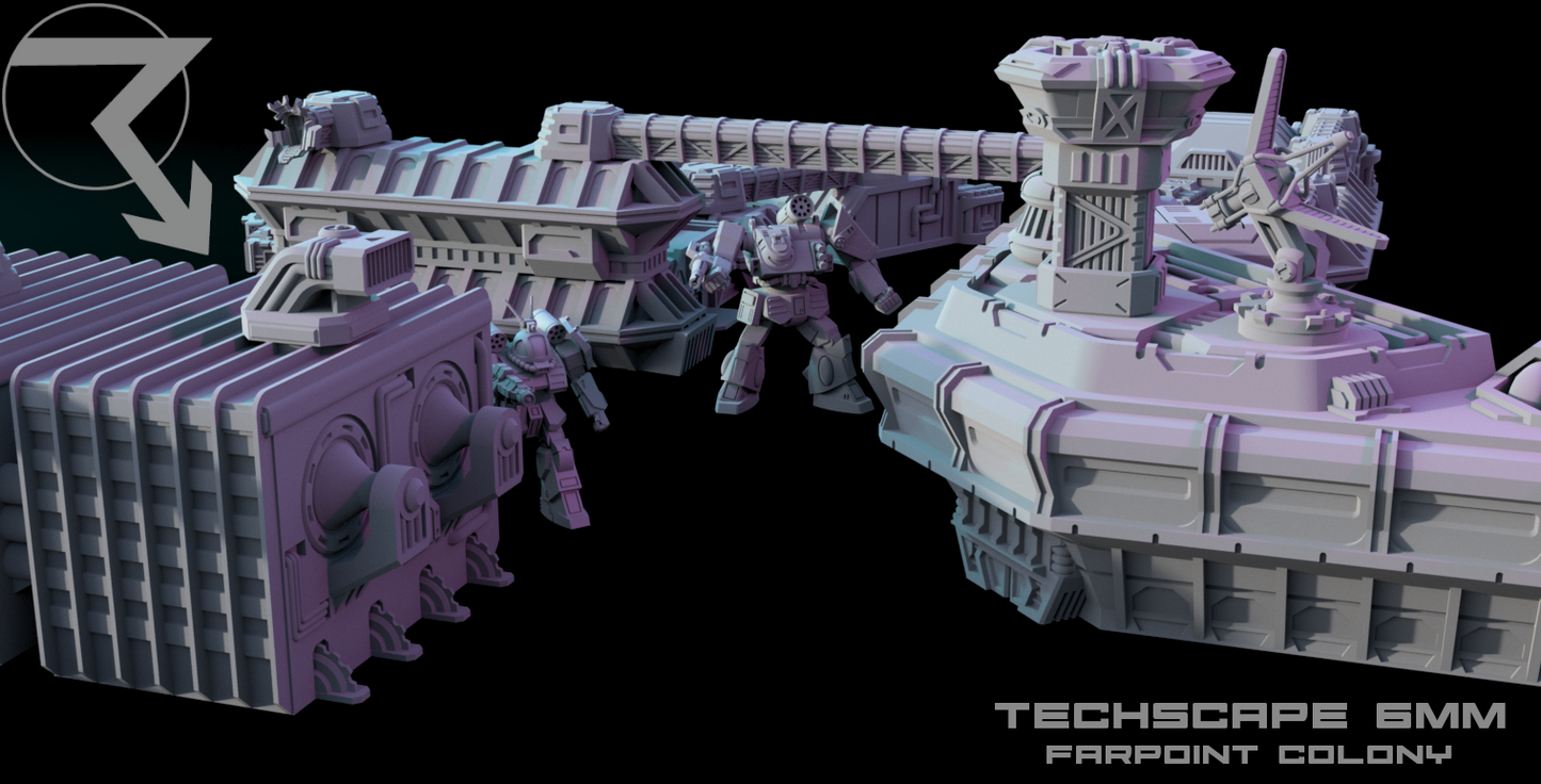 TECHSCAPE: Farpoint Colony (6mm)