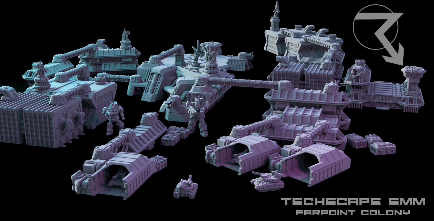 TECHSCAPE: Farpoint Colony (6mm)