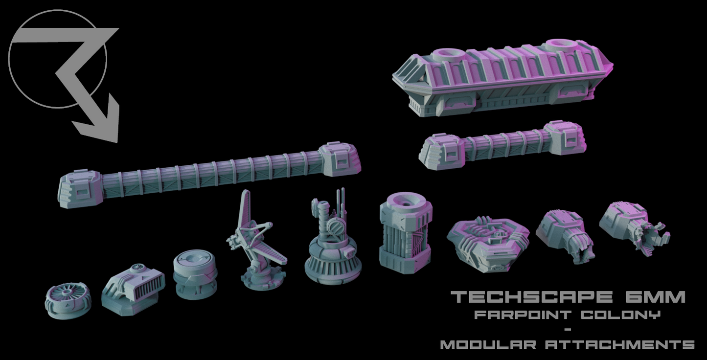 TECHSCAPE: Farpoint Colony (6mm)