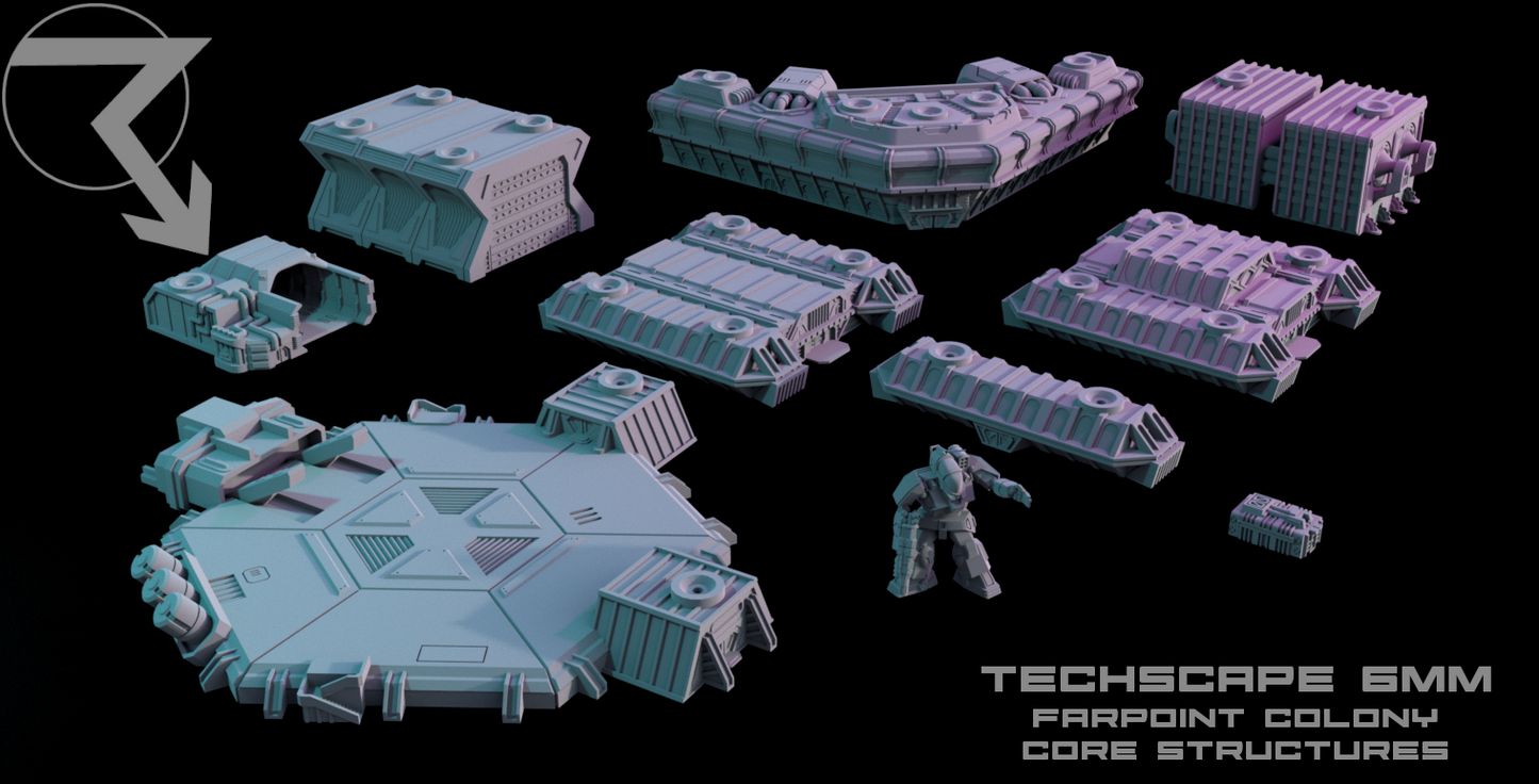 TECHSCAPE: Farpoint Colony (6mm)