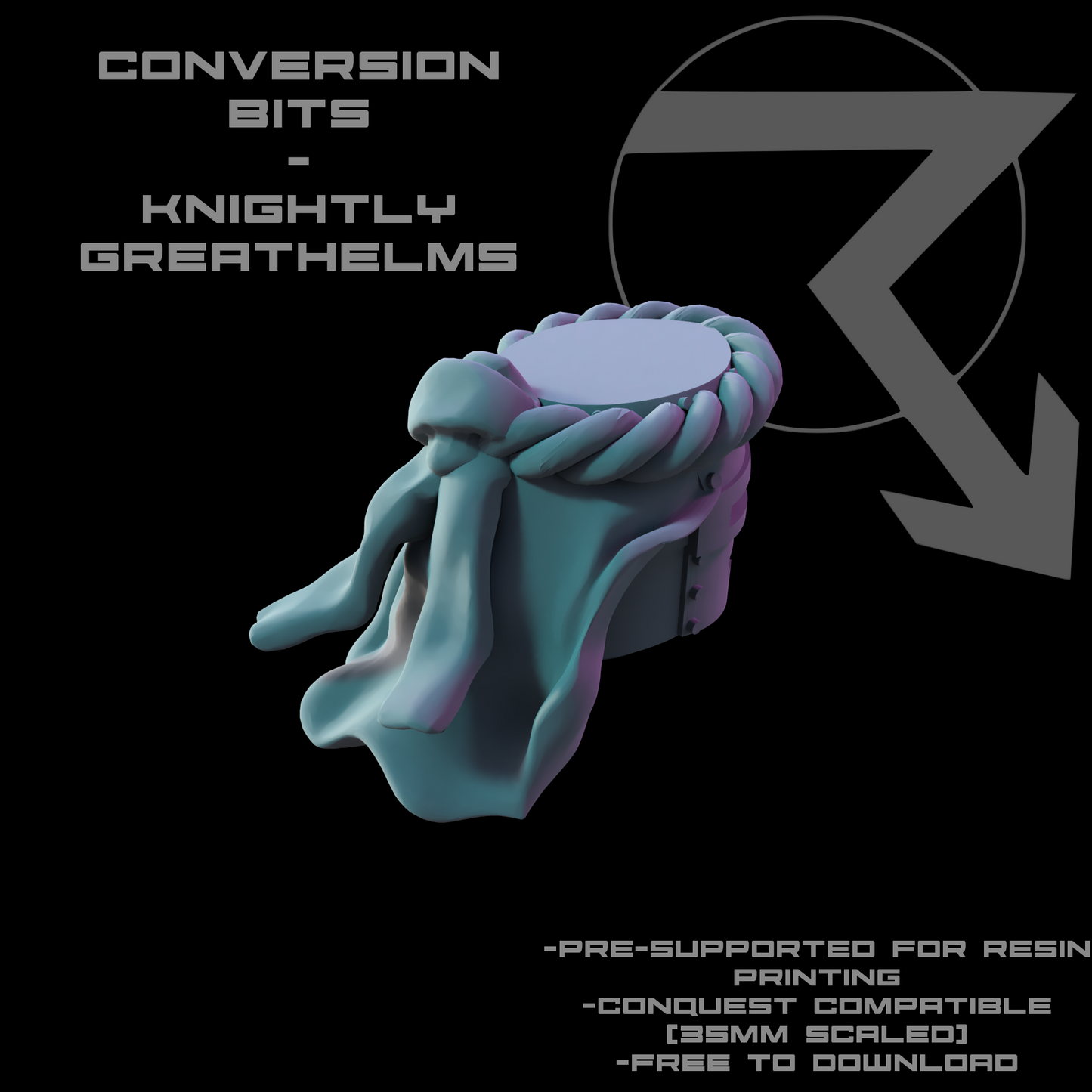 Conversion Bits - Conquest - Knightly Greathelms