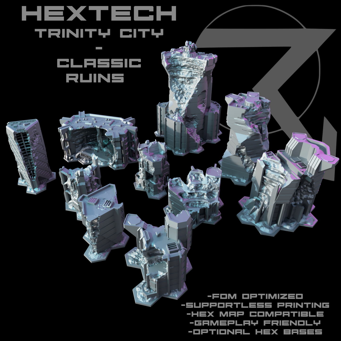 HEXTECH: Trinity City - Classic Ruins