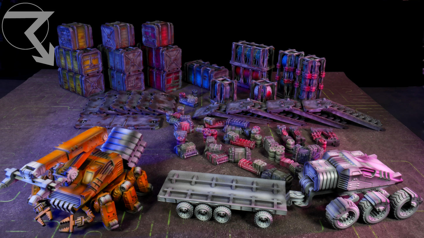 TECHSCAPE: Cargo Yard (28mm)