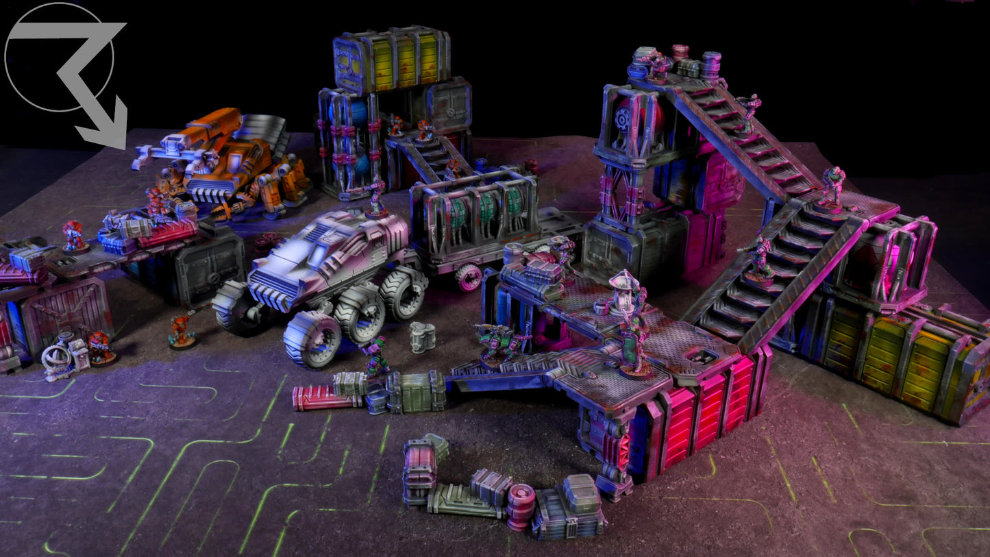 TECHSCAPE: Cargo Yard (28mm)