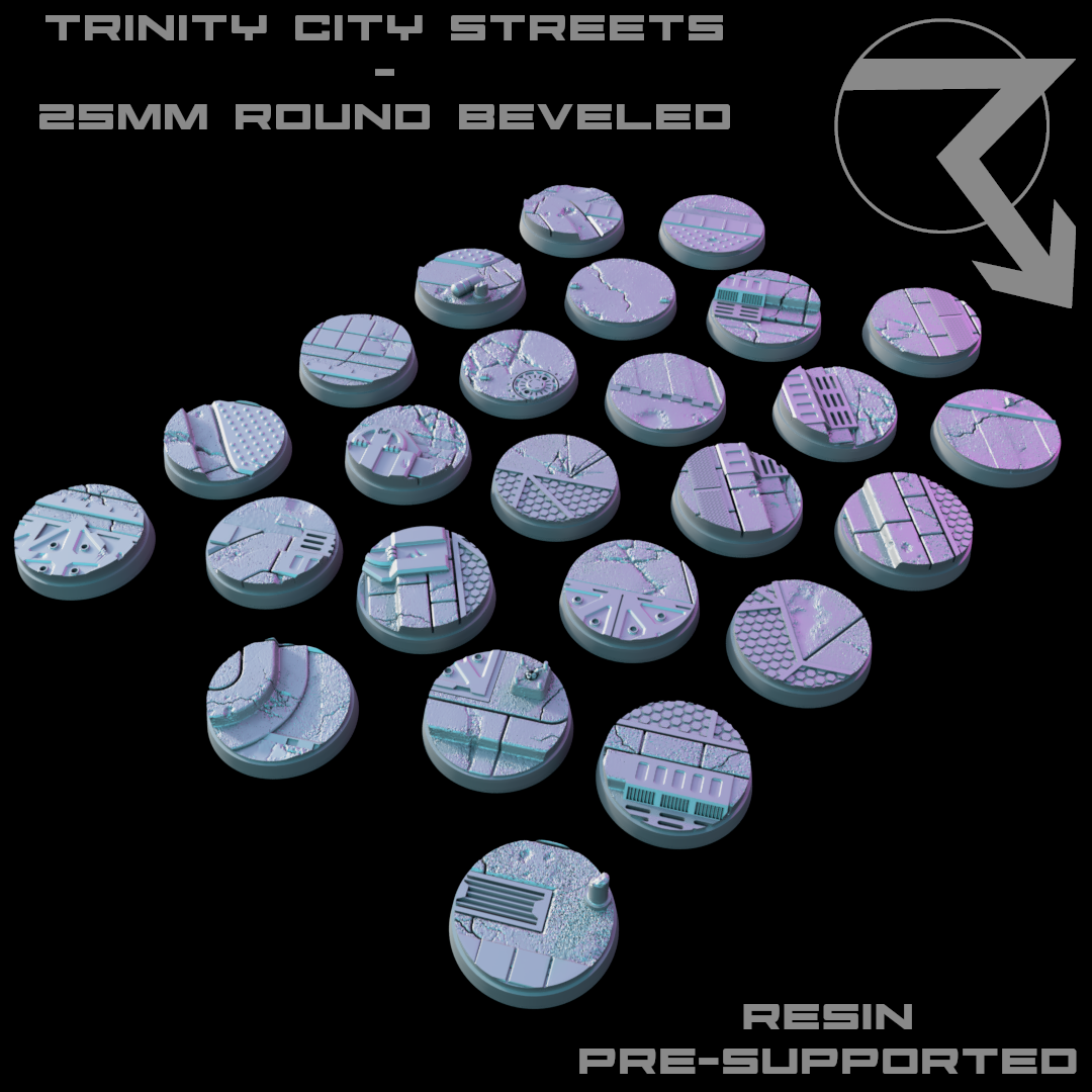 Miniature Bases: Trinity City Streets