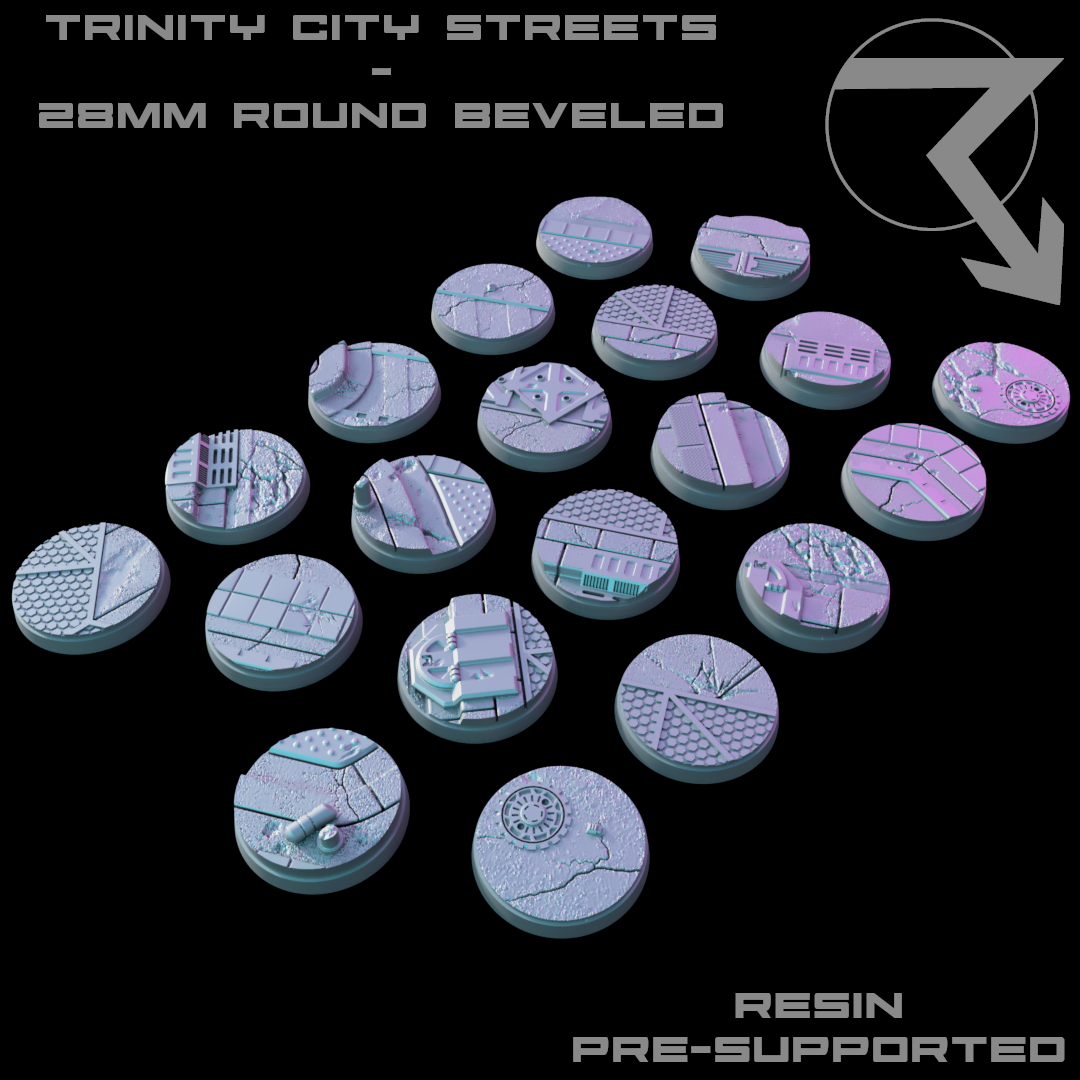 Miniature Bases: Trinity City Streets