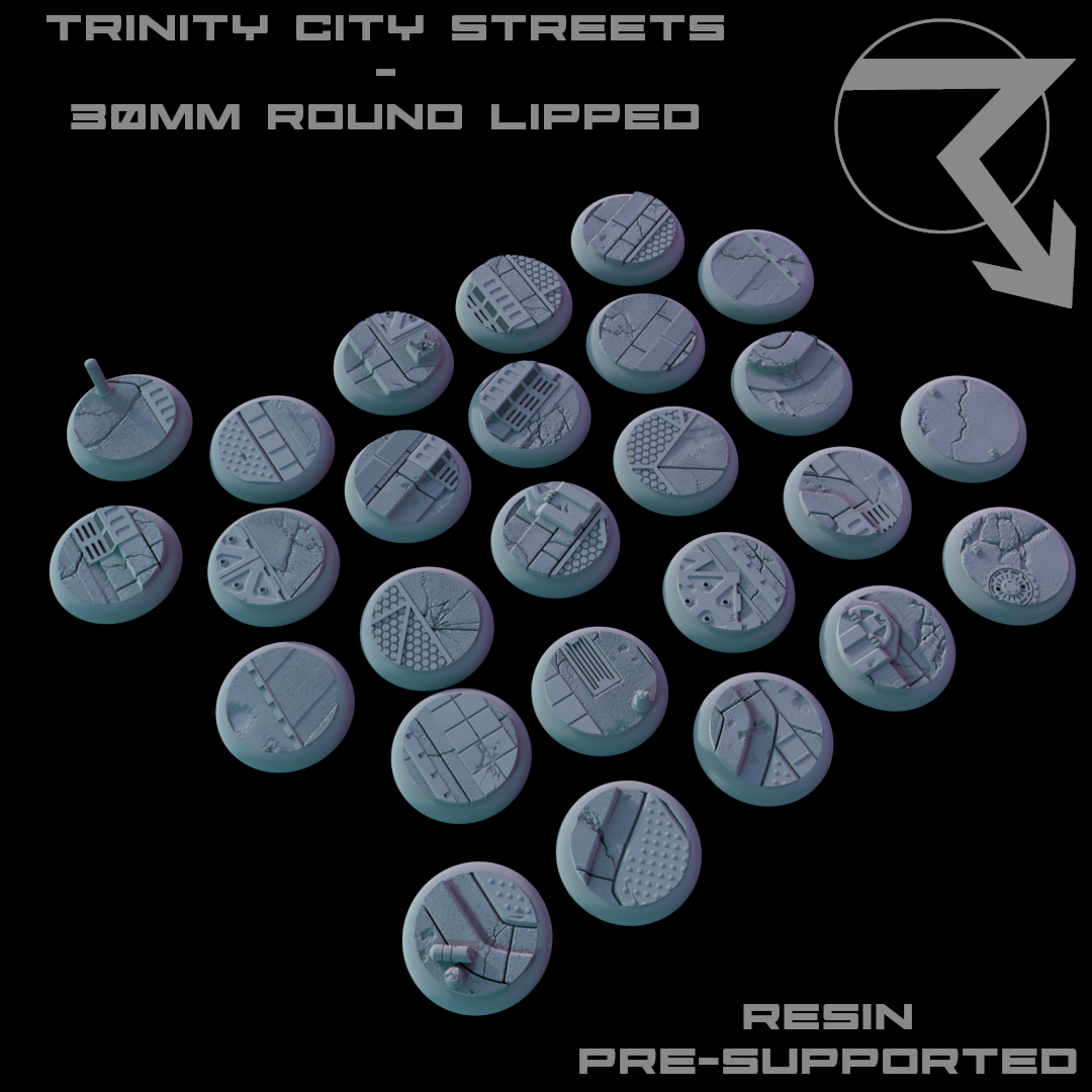 Miniature Bases: Trinity City Streets