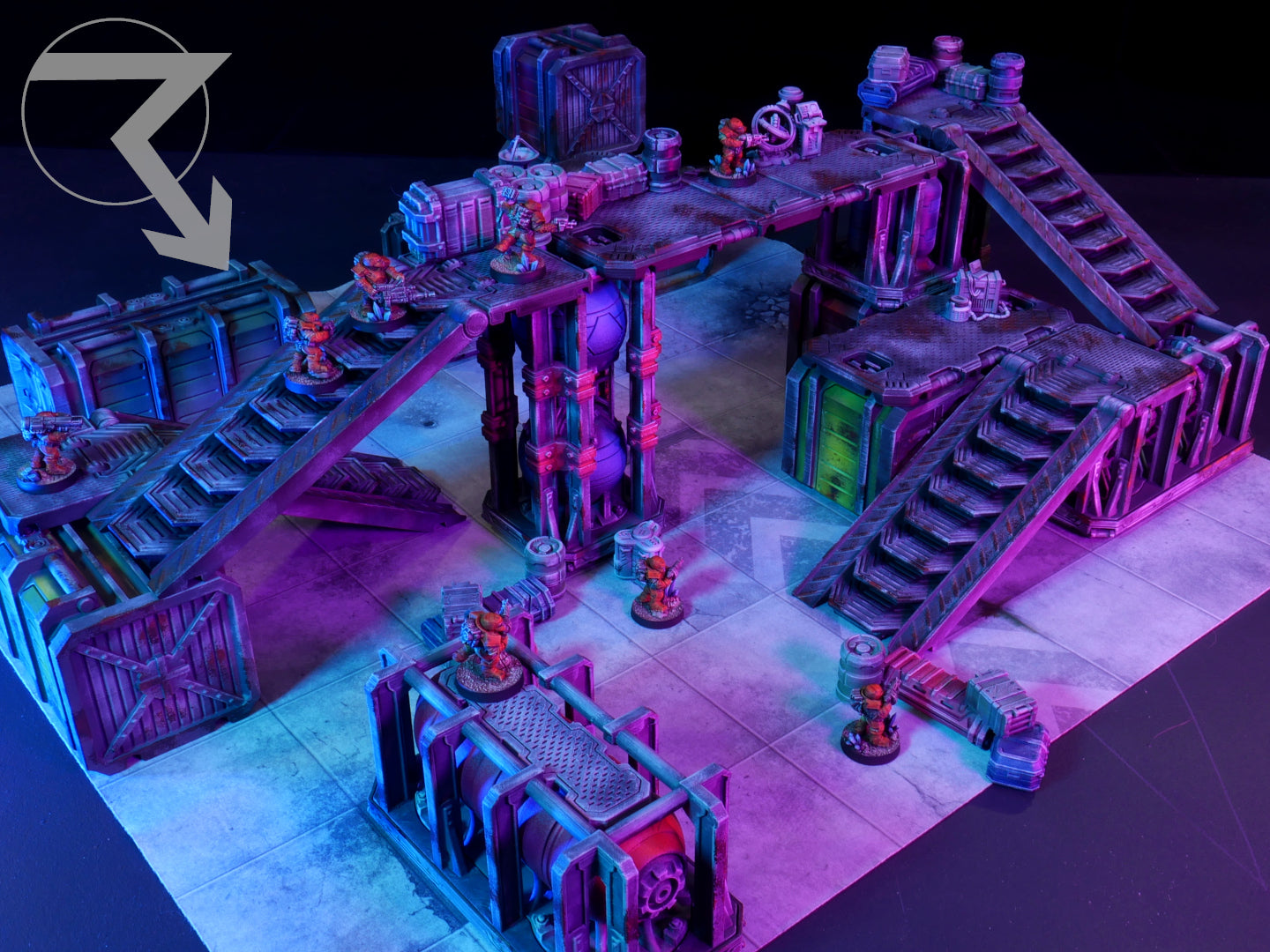 TECHSCAPE: Cargo Yard (28mm)