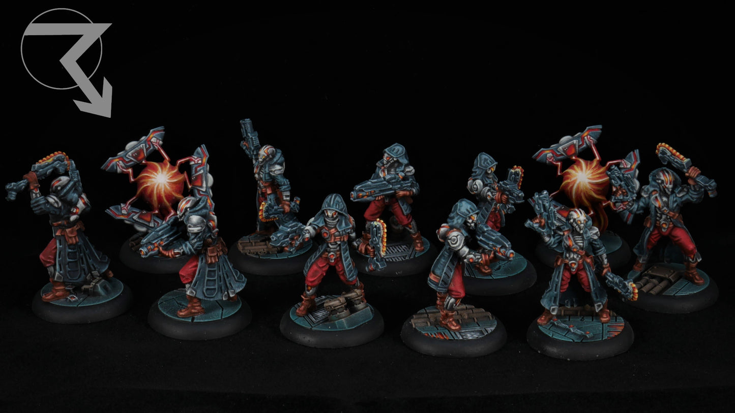 Miniature Bases: Far Future Industrial
