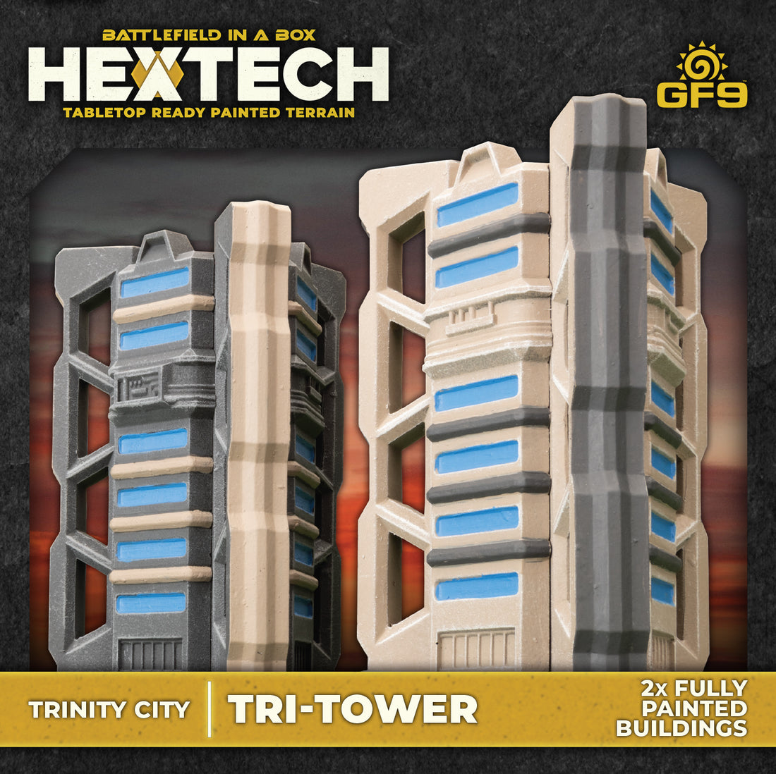 HEXTECH Trinity City: Tri-Tower