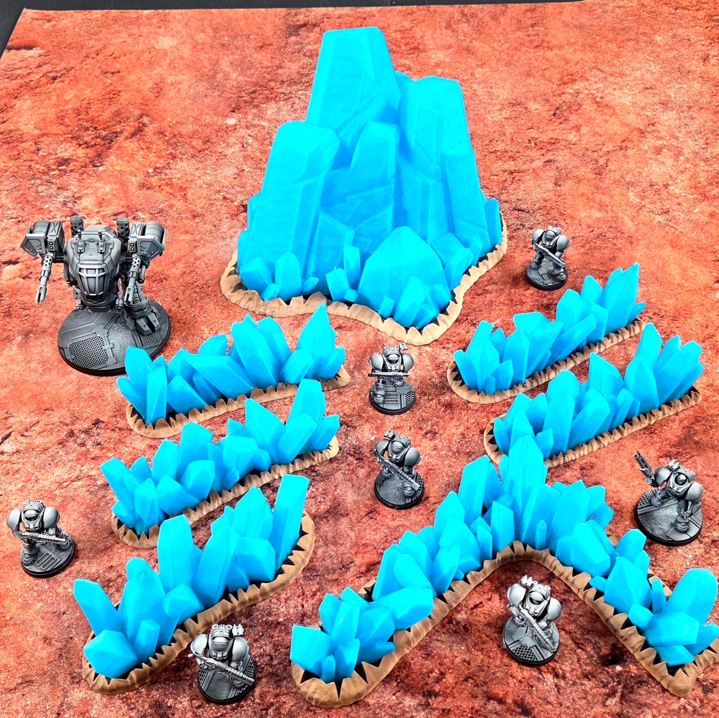 Confederate Frontier - Mineral Clusters