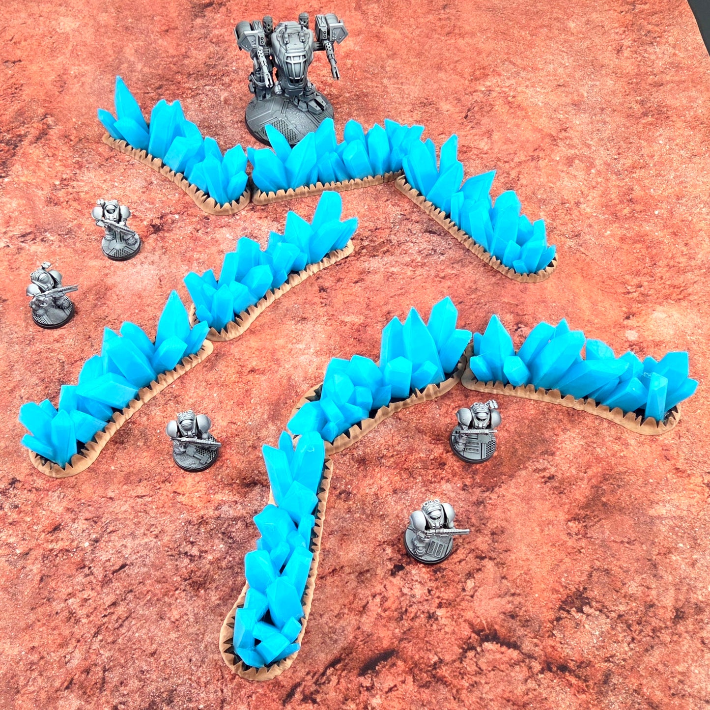 Confederate Frontier - Mineral Clusters