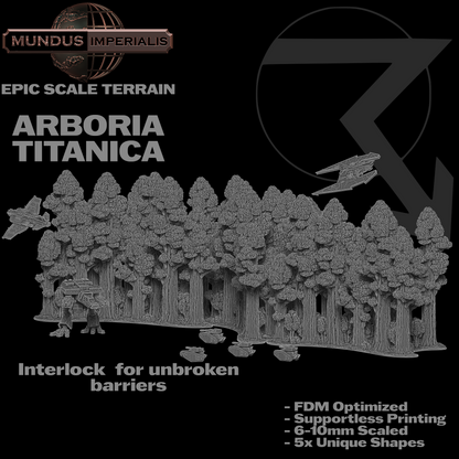 Mundus Imperialis: Arboria Titanica, the Forest of Giant Trees (Epic Scale)