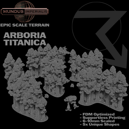 Mundus Imperialis: Arboria Titanica, the Forest of Giant Trees (Epic Scale)