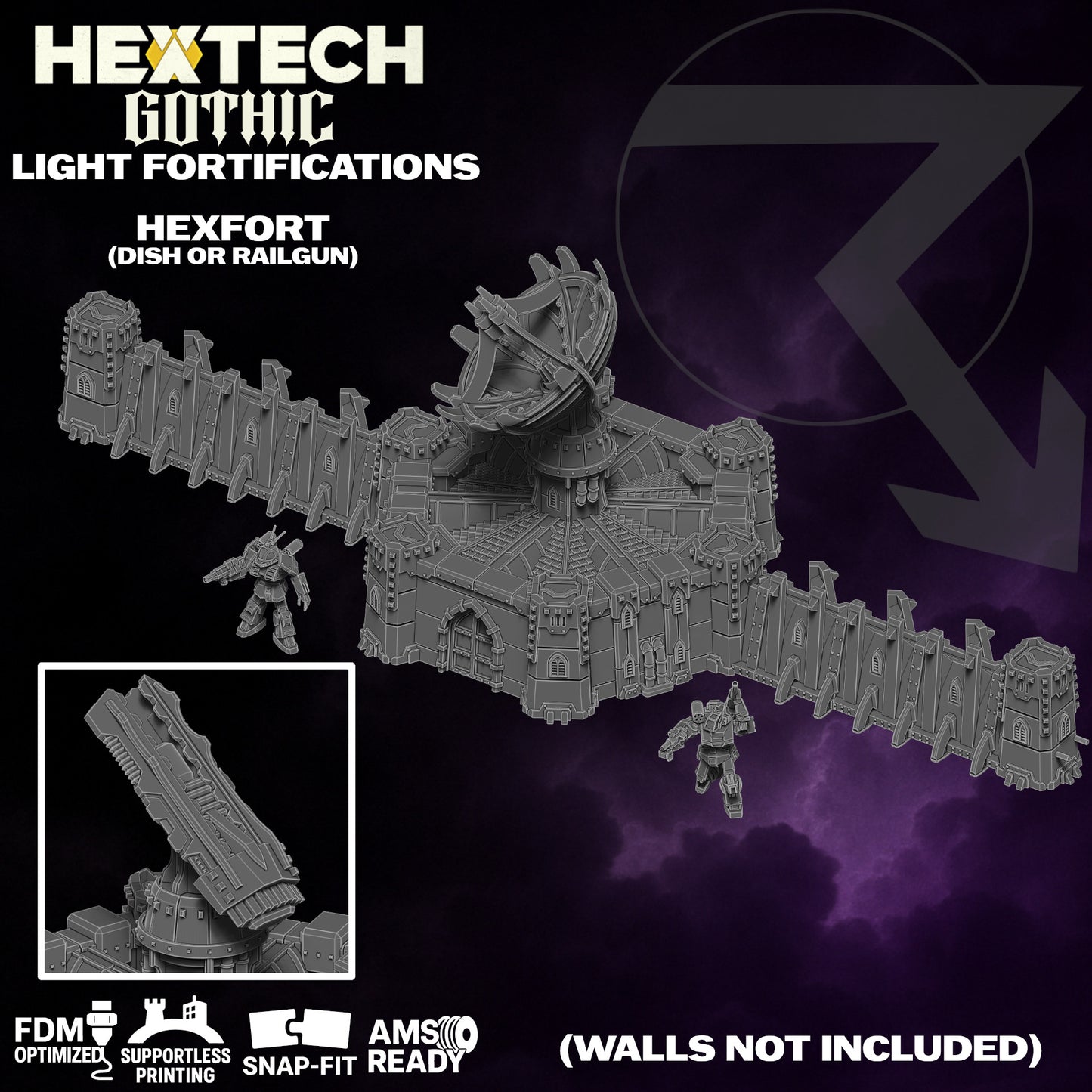 HEXTECH Gothic - Light Fortifications