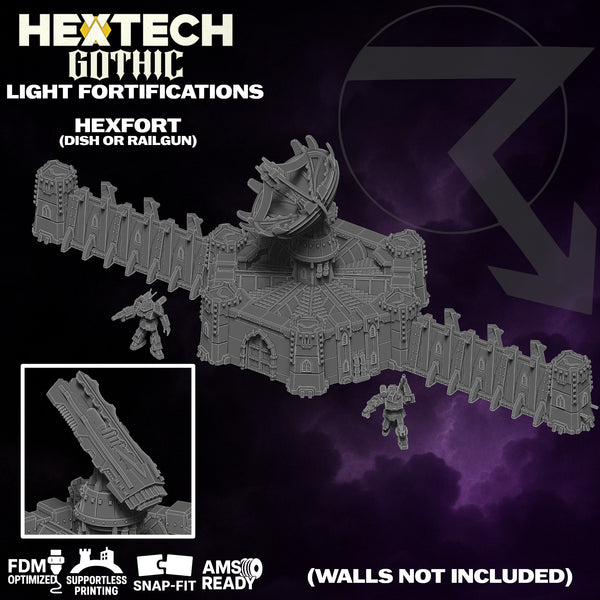 HEXTECH Gothic - Light Fortifications – Thunderhead Studio