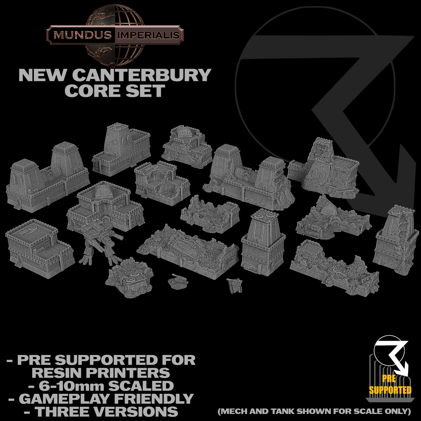 Mundus Imperialis: New Canterbury Core Buildings