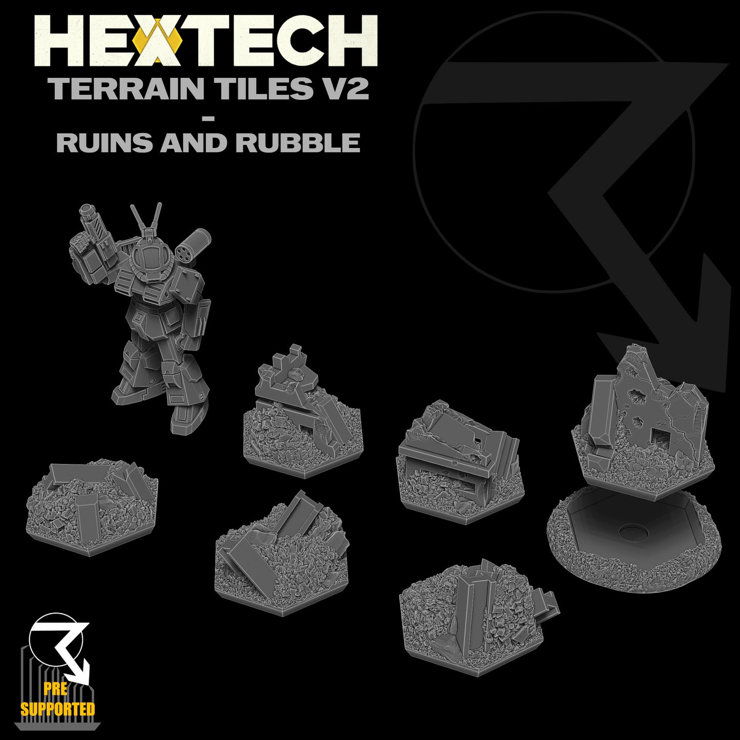 HEXTECH: Terrain Tiles v2