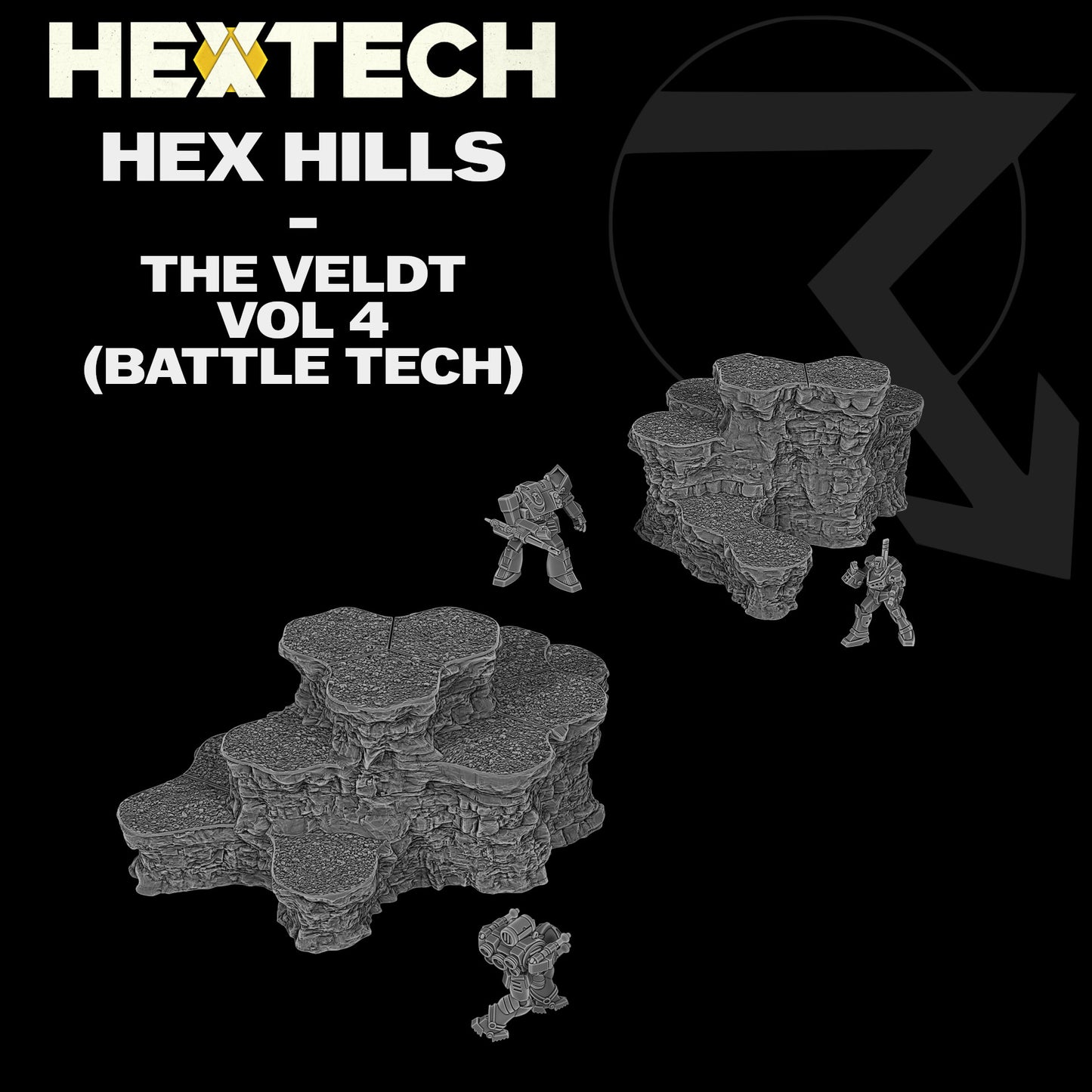 HEXTECH: Hex Hills - The Veldt - Savannahs Map Pack Compatible
