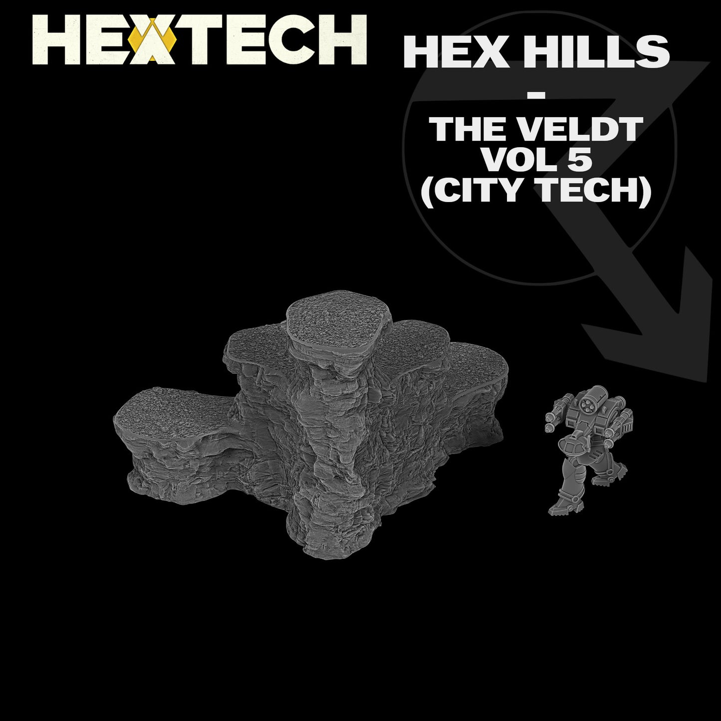 HEXTECH: Hex Hills - The Veldt - Savannahs Map Pack Compatible