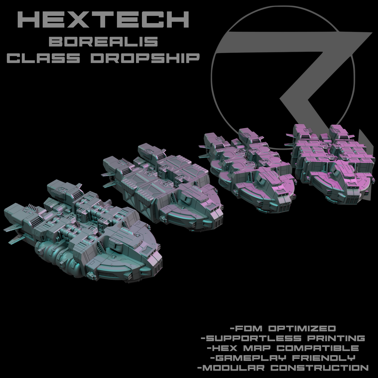 HEXTECH: Borealis Class Dropship