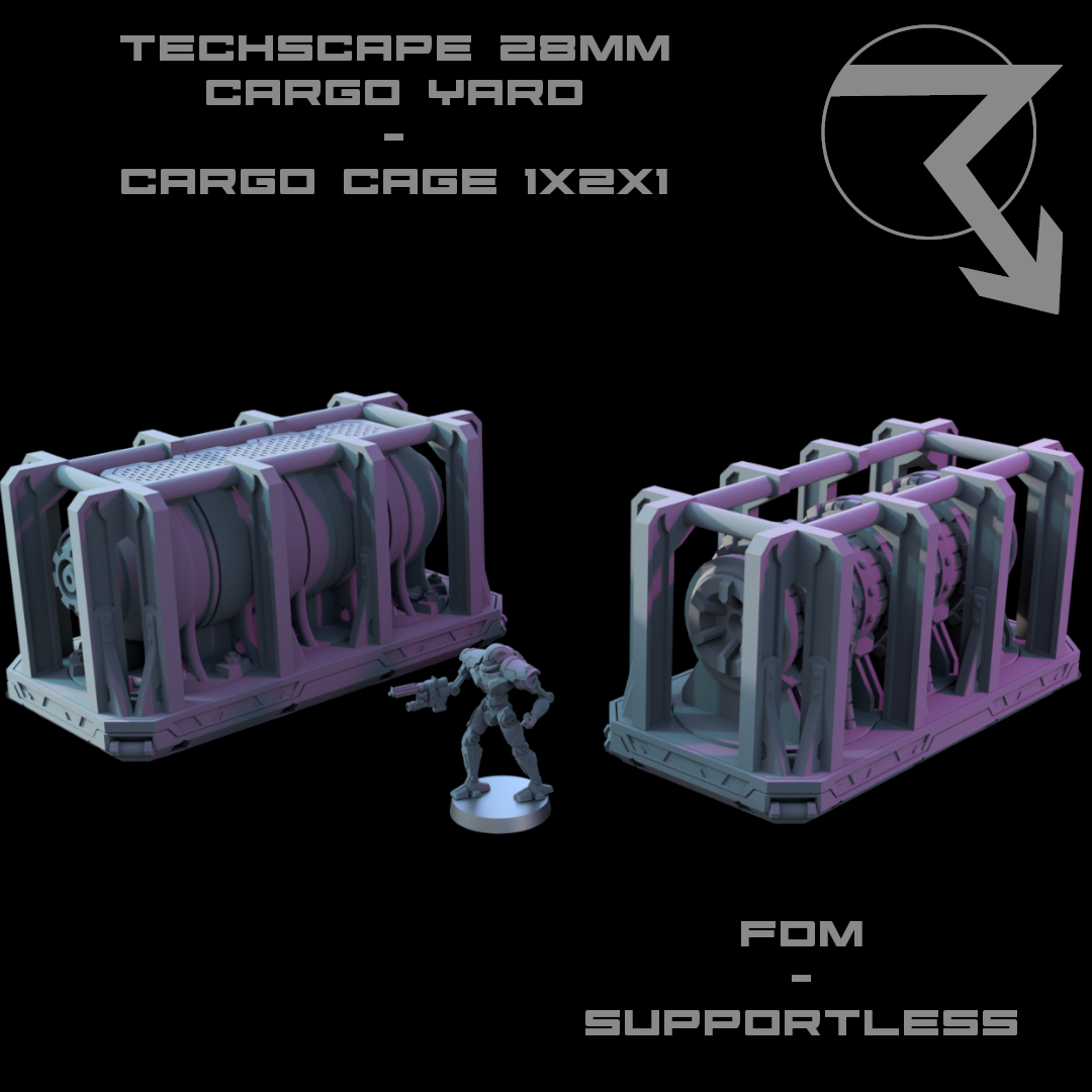 TECHSCAPE: Cargo Yard (28mm)